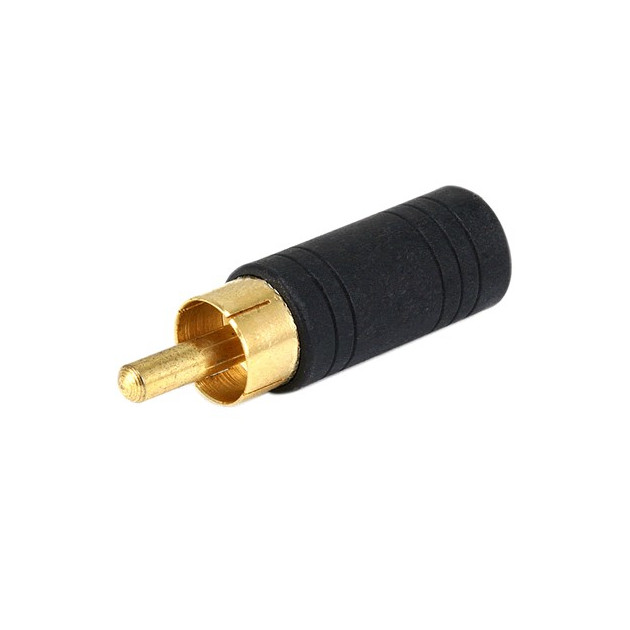 Stereo to RCA Male Plated 3.5mm Jack 