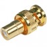 RCA to BNC Plated Gold Plated Adapter