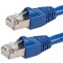 Patch cable Network RJ45 Category 6A gold-plated contacts 0.5m