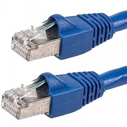 Câble Ethernet RJ45 Catégorie 6A Plaqué Or 2.1m