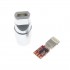 Male Lightning OTG+5V Connector Gold Plated