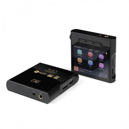 Shanling M1S DAP Baladeur Numérique Haute Fidélité Compact DAC ES9038Q2M Bluetooth 5.0 LDAC 32bit 768kHz DSD MQA Noir