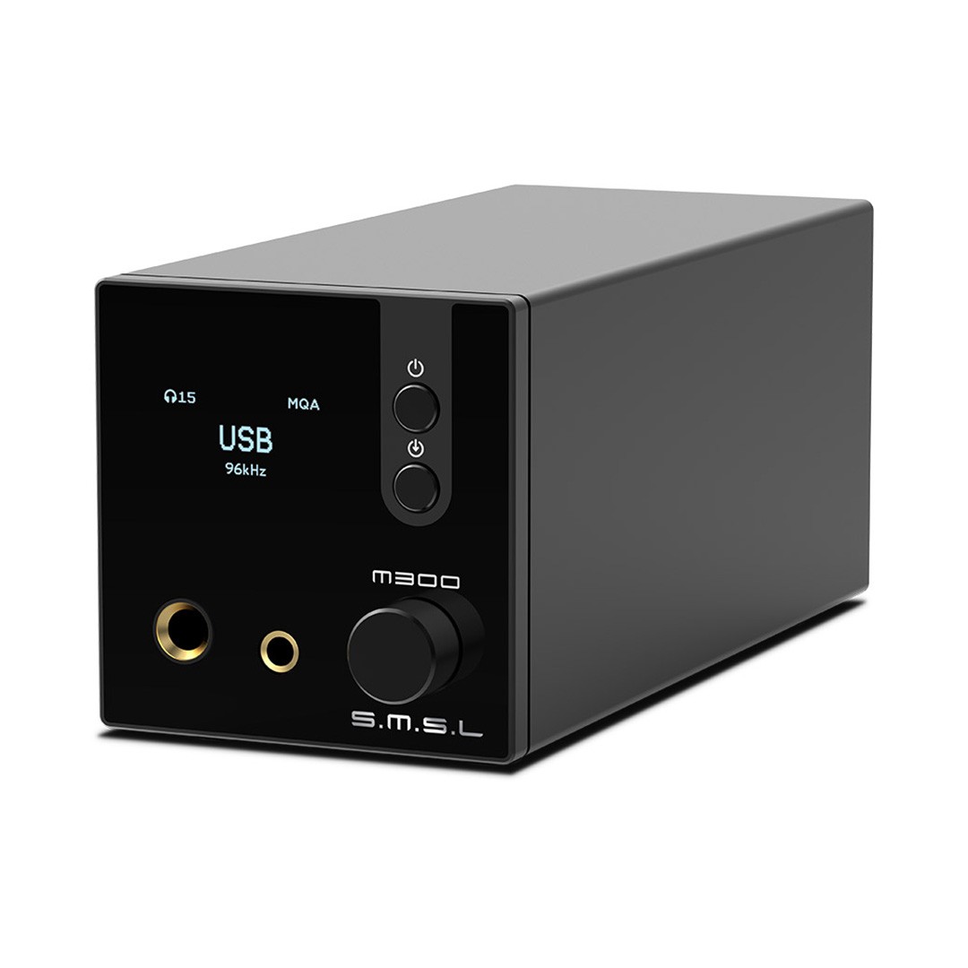 SMSL M300 SE DAC Headphone Amplifier 2x CS43131 XMOS Dual Clock NDK Bluetooth 5.0 32bit 768kHz DSD256 MQA