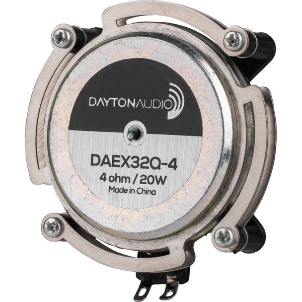 DAYTON AUDIO DAEX32Q-4 Haut-Parleur Vibreur Exciter Équilibré 20W 4 Ohm Ø3.2cm