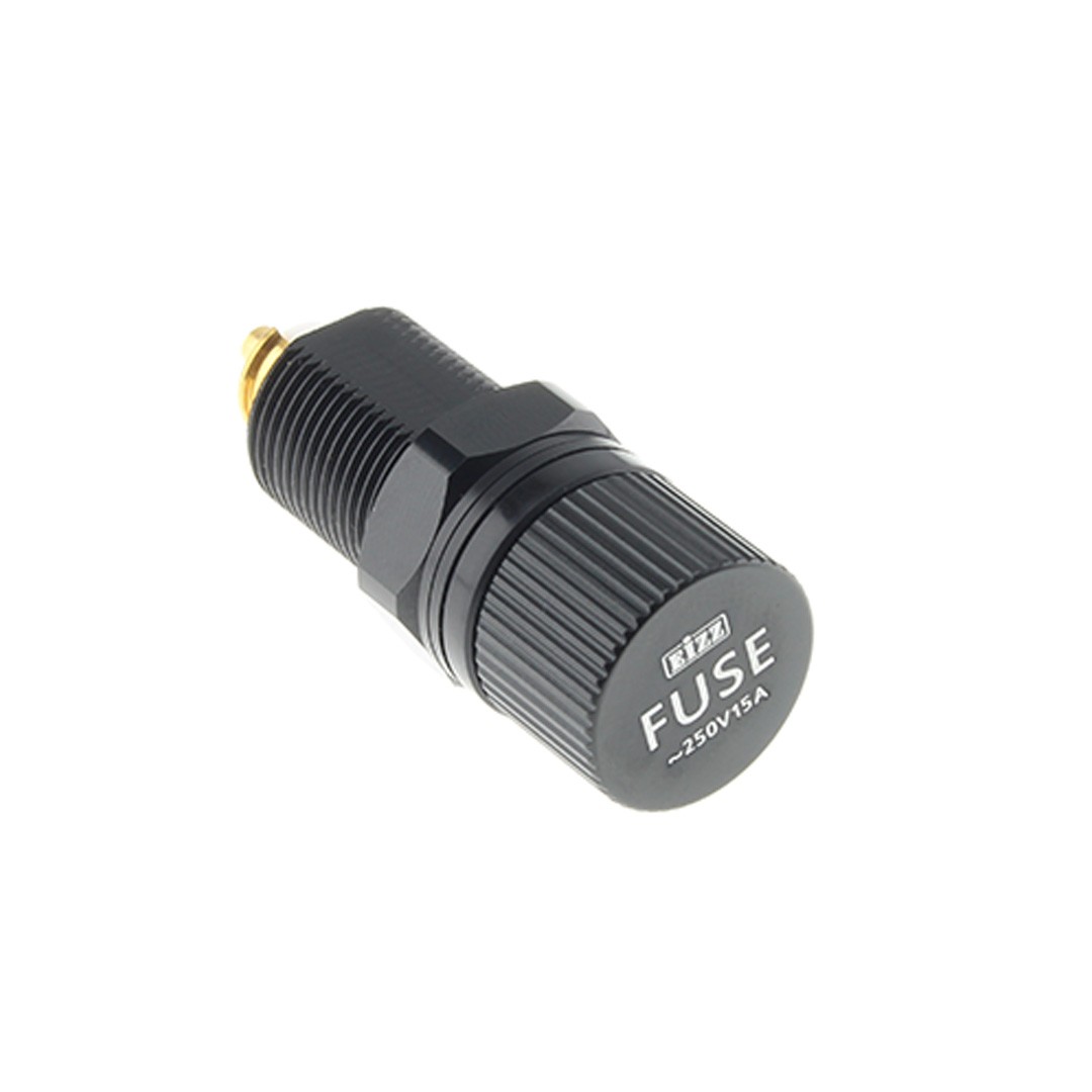 EIZZ EZ-902 Fuse Holder Gold Plated 5x20mm 250V 15A