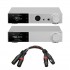 Pack Topping A70 PRO Headphone Amplifier + D70 PRO DAC + TCX1 XLR Cables 25cm Silver