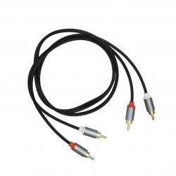 Stereo Modulation Cable Gold Plated RCA-RCA 2m