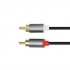 Stereo RCA-RCA Modulation Cable Gold Plated 2m