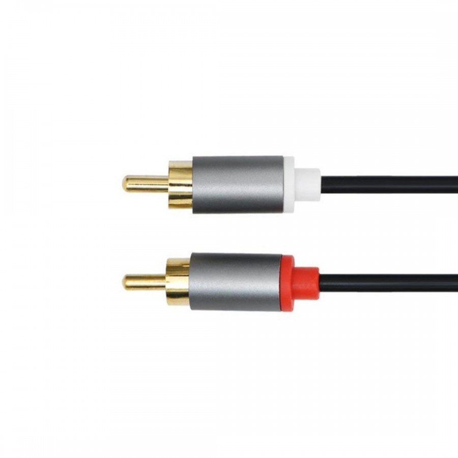 Câble Audio/vidéo 3 RCA Plaqué Or – 3 Mâles/mâles, Angle Droit 90°, Longueurs De 0.9m à 7.6m