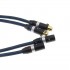 ATAUDIO K8 Câble de Modulation XLR Mâle vers XLR Femelle Plaqué Argent 1.5m (La paire)