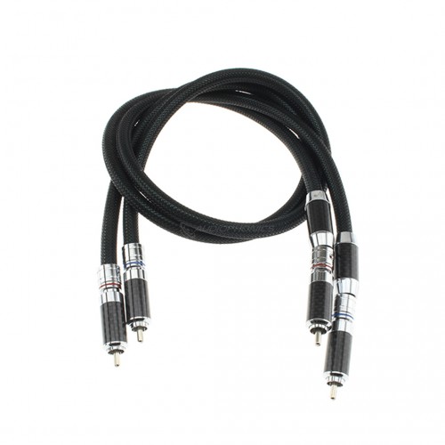 Audiophonics - Câble RCA Mono vers Jack 3.5mm Mono Plaqué Or 1.8m