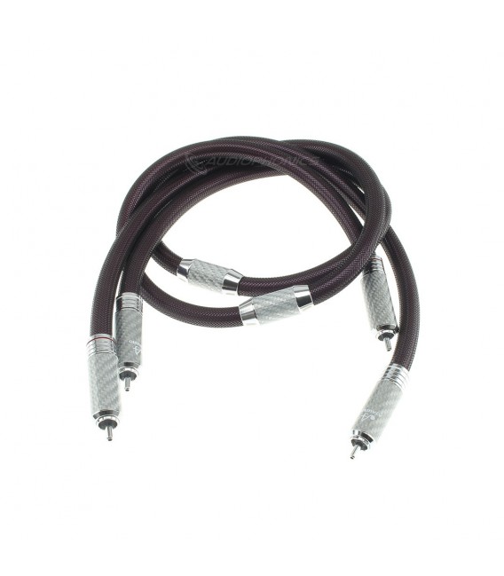Câble Audio d'interconnexion RCA CARDAS (serie Bleu Crystal) | Stereo Câble Audio d'interconnexion RCA CARDAS (serie Bleu Crystal) | Stereo