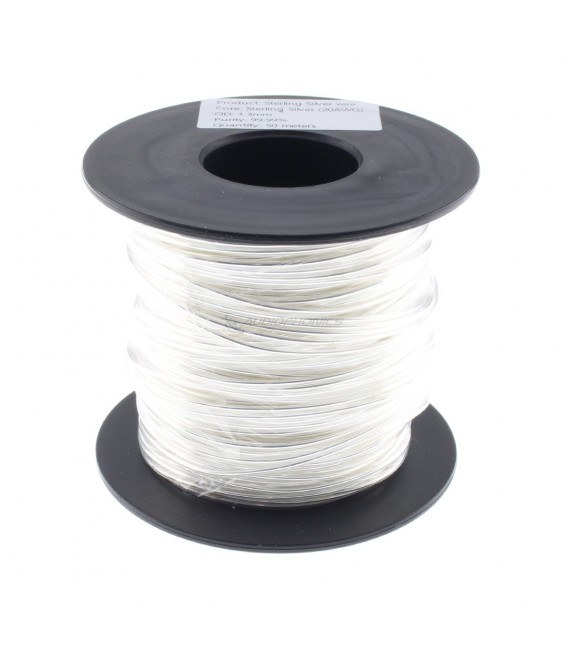 XANGSANE XS-DIY1 Pure Silver Wire 99.99% FEP Ø1.3mm