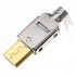 Male Micro USB Connector Gold Plated with Shell