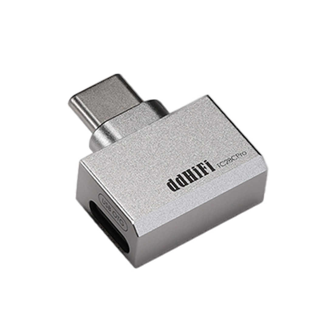 DD TC28CPRO Male USB-C to 2x Female USB-C OTG Adapter