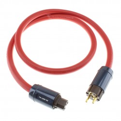 XANGSANE XS-D001 Power Cable Schuko IEC C15 OFC Copper Shielded 3x6mm² Ø18mm 1.5m