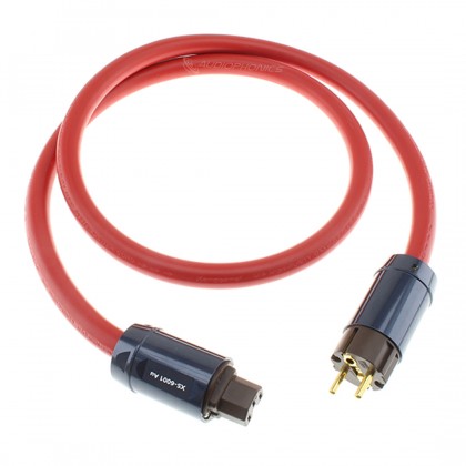 XANGSANE XS-D001 Power Cable Schuko IEC C15 OFC Copper Shielded 3x6mm² Ø18mm 1.5m