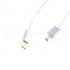 XANGSANE XS-005 Cable Male USB-A to Male USB-B 2.0 Silver Plated Triple Shielding 1m