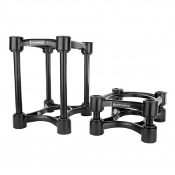 ISOACOUSTICS ISO-155 Speaker Stands 18kg 155x190x76mm Black (Pair)