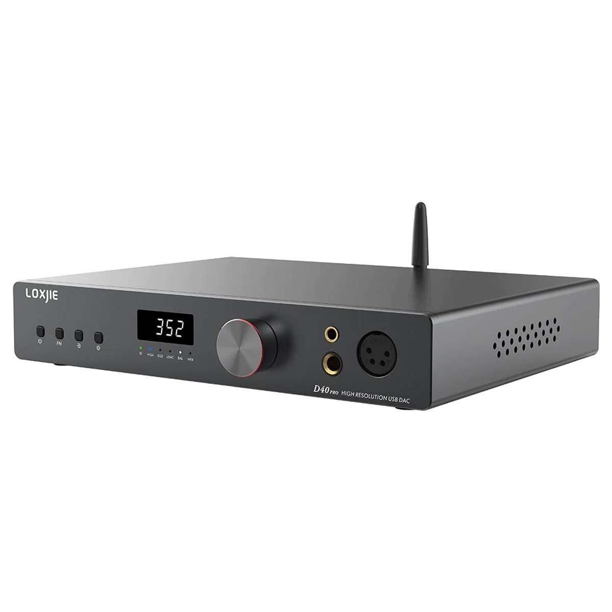 LOXJIE D40 PRO DAC ES9039MSPro I2S SPDIF AES Bluetooth 5.0 aptX HD LDAC 32bit 768kHz DSD512 MQA