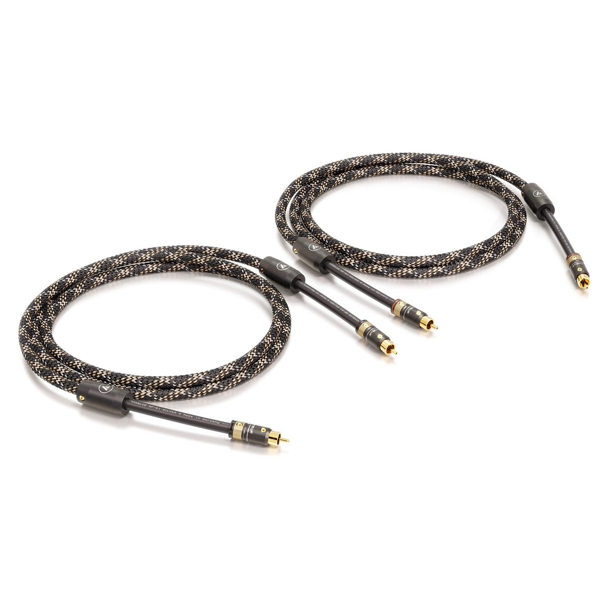 VIABLUE NF-S1 Mono RCA Interconnect Cable 1m (Pair)