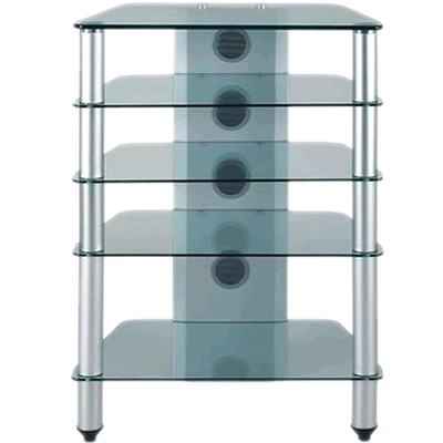 J005 SC HIFI TV Stand Clear 28"