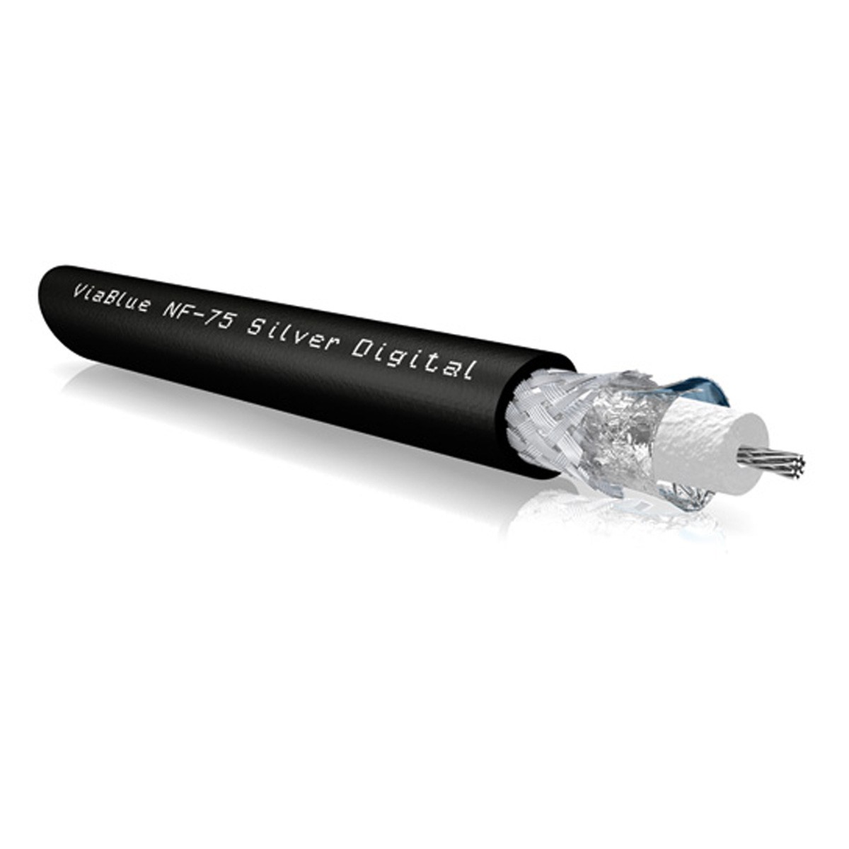 VIABLUE NF-75 Cable Coaxial S/PDIF 75ohm Ø 7.7mm