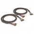 VIABLUE SC-4 Bi-Amp Speaker Cables Silver 3m (Pair)