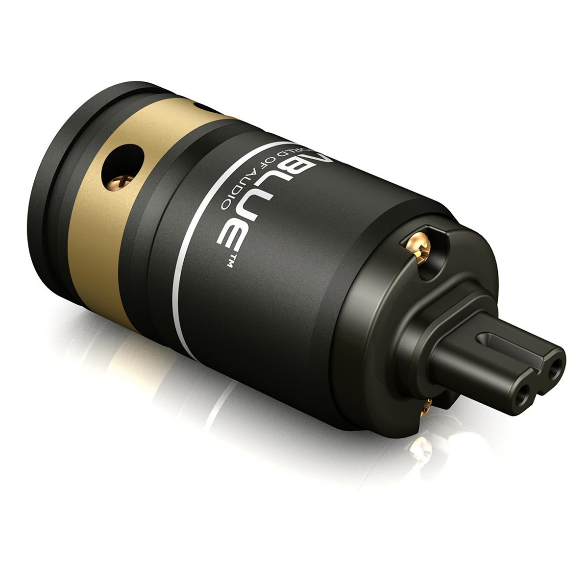 VIABLUE T6s IEC C7 Power Plug Gold Plated 24K Ø16mm