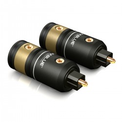 Viablue T6S Connector Optical Toslink (Pair)