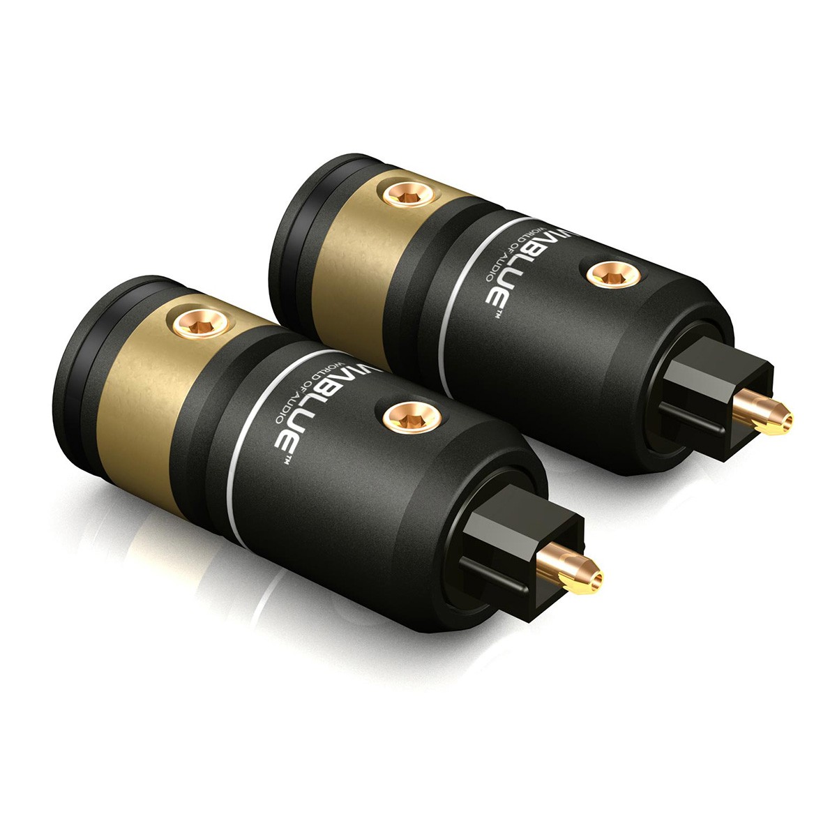 Viablue T6S Connector Optical Toslink (Pair)