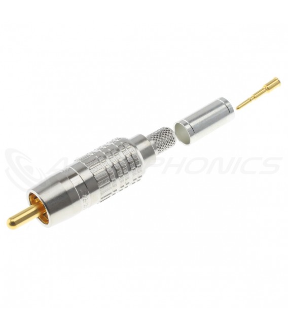 CANARE RCAP-C3GS High Performance RCA Coaxial Connector Ø6mm (Unit
