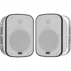 DAYTON AUDIO IO65XTW Speakers Indoor / Outdoor 2 Ways with Passive Radiator IP66 50W (Pair) White