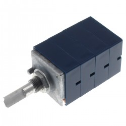 ALPS RK27114A 4 Ways Potentiometer D Shaft 20 kOhm
