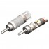 FURUTECH CF-202 NCF (R) Banana Plugs Rhodium Plated Pure Copper NCF Alpha Treatment Ø5.5mm (Pair)