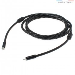 AUDIOPHONICS CONTRAST RCA Interconnect Cable Subwoofer LFE OFC Copper Triple Shielding 2.5m (Unit)