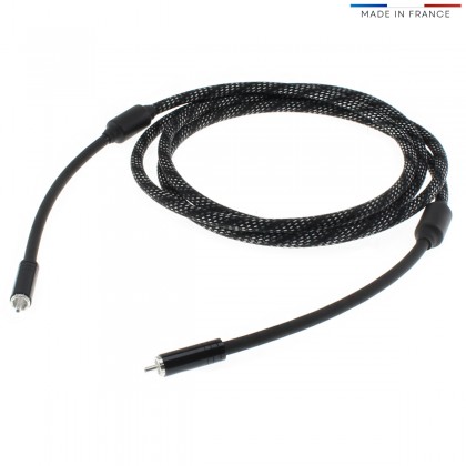 AUDIOPHONICS CONTRAST RCA Interconnect Cable Subwoofer LFE OFC Copper Triple Shielding 5m (Unit)