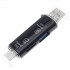 Lecteur de Carte Micro SD / USB-A vers USB-C / Micro-USB / USB-A OTG