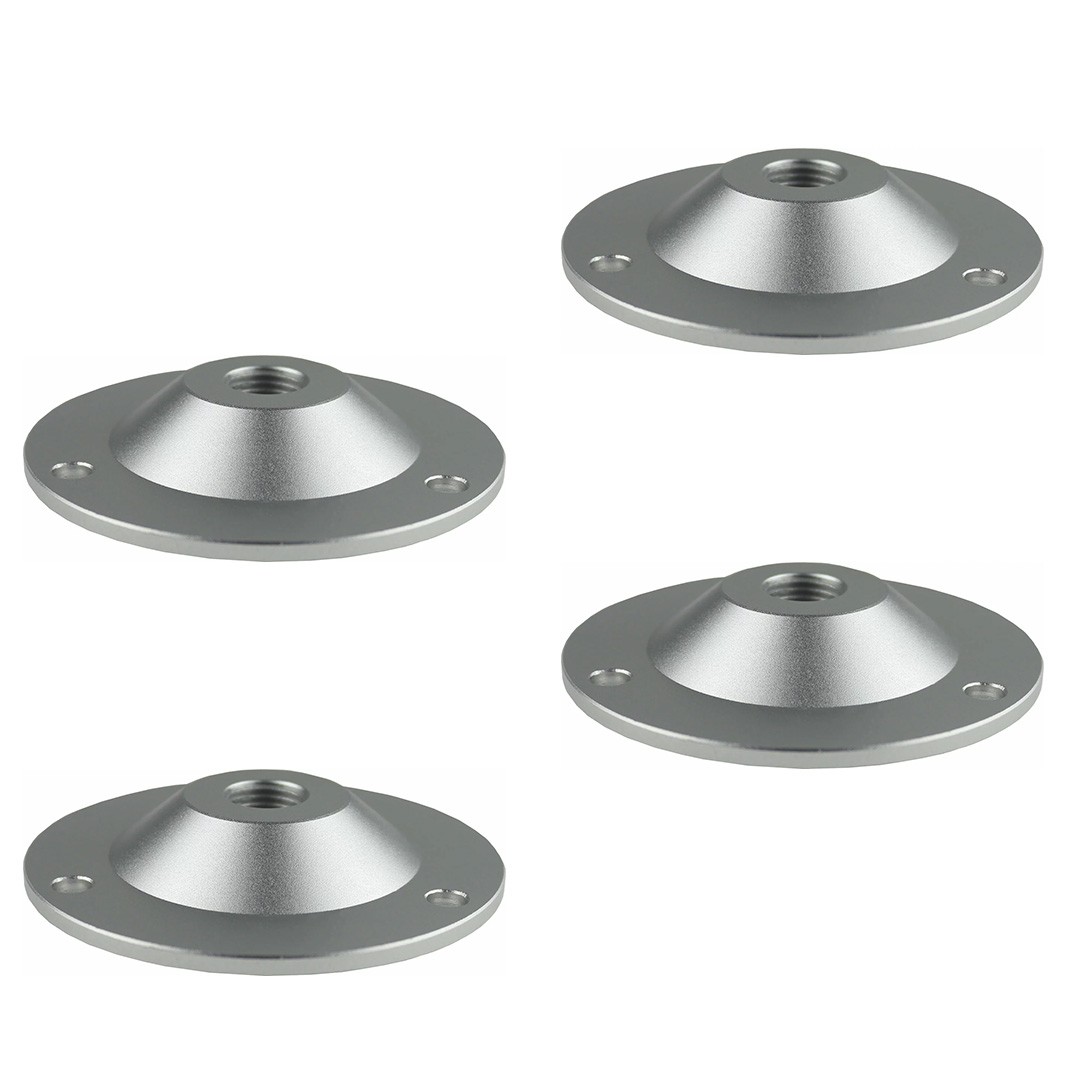 ISOACOUSTICS B&W PLATE Adaptateur Gaia pour Enceintes B&W Nautilus / Diamond (Set x4)