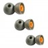 DD ST35 Set of 3 Pairs of Silicone Eartips (S/M/L) for Earphones