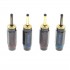 NEOTECH NCB-80 Banana Plugs Copper OFC Gold Plated Cryo Treatment Ø5mm (set x4)