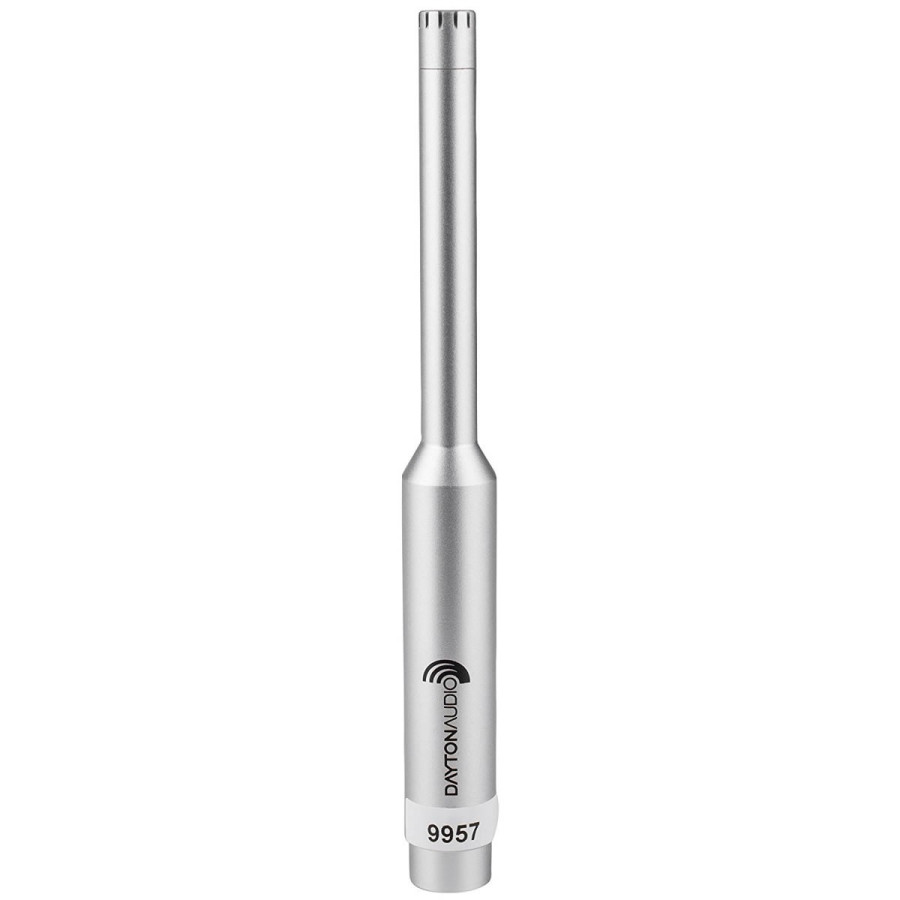 Dayton Audio EMM-6 Measurement Microphone - Omnidirectional Condenser Mic With Calibration File