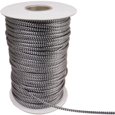 ELECAUDIO MS-07 Gaine Tressée Extensible Mylar Silver 05-12mm