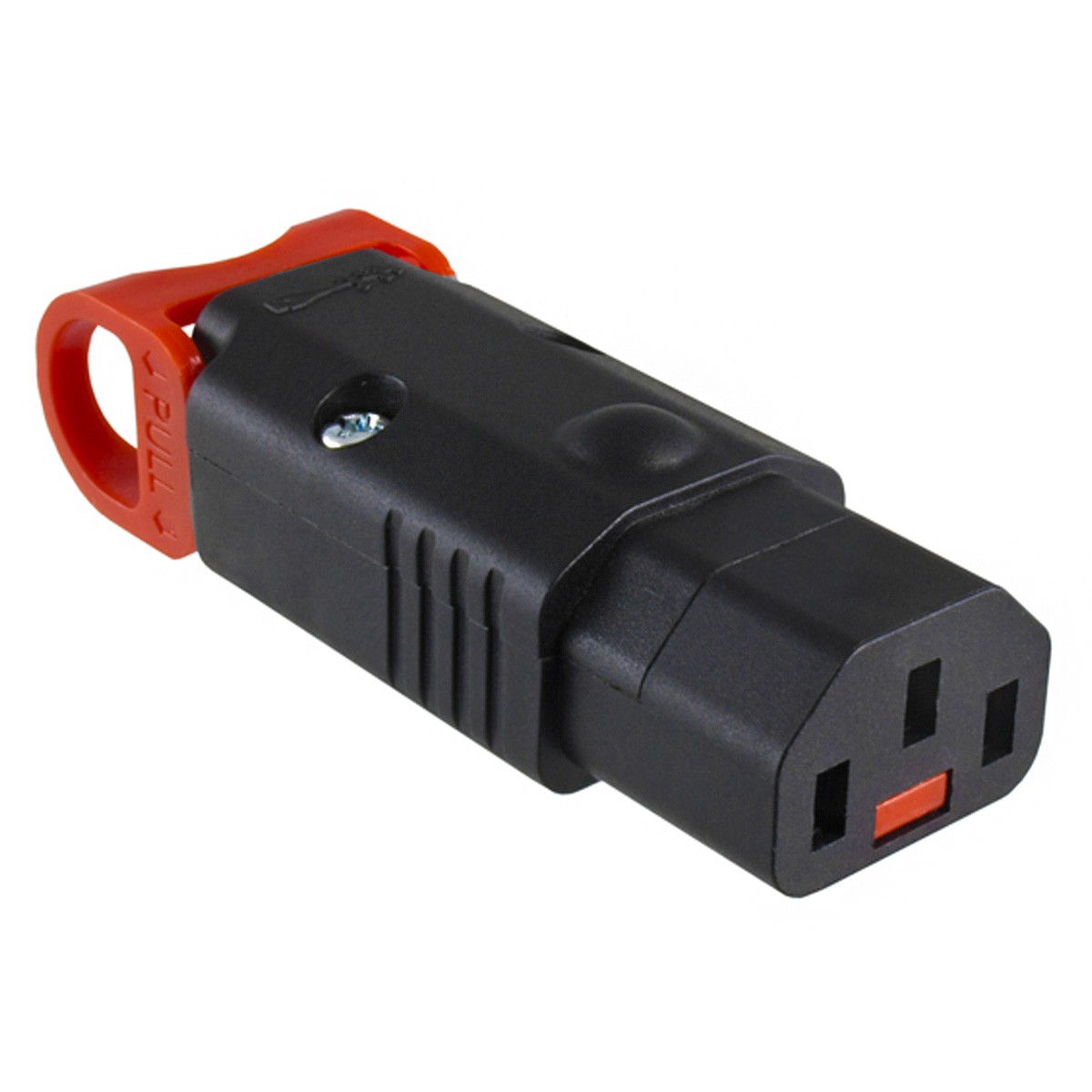 IEC LOCK EC60320-C13 Lockable IEC C13 Connector 250V 15A Ø8mm