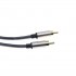 Câble Numérique Coaxial SPDIF RCA-RCA Cuivre Pur Plaqué Or 24k 1m