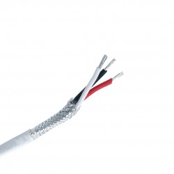 Balanced Interconnect Cable Copper Silver-Plated PTFE 3x0.35mm² Ø3.6mm