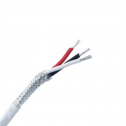 Balanced Interconnect Cable Copper Silver-Plated PTFE 3x0.5mm² Ø3.9mm