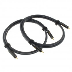 RAMM AUDIO AIR 25 Interconnect Cables RCA-RCA Copper OFHCC Gold plated (Pair) 1.5m