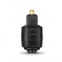 Mini Toslink female to Toslink male adapter