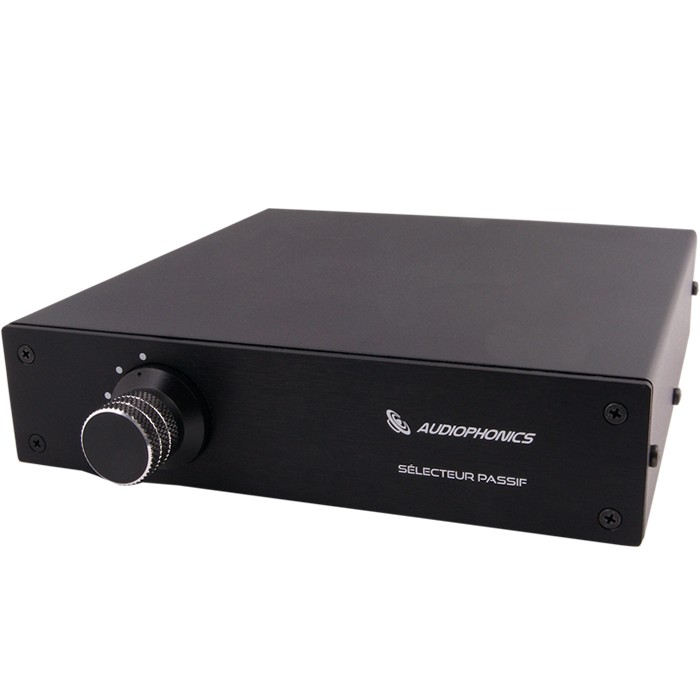 AUDIOPHONICS Passive source selector switch Alps 1 to 5 Black